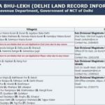 Delhi Land Records Bhulekh Online