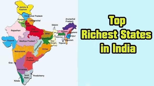 Richest States in India