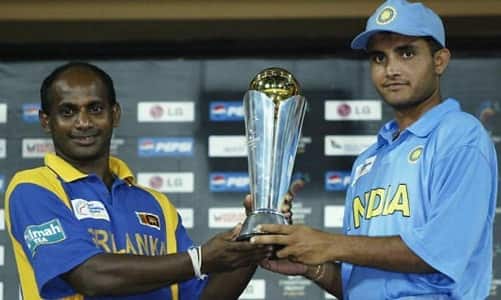 Joint Winners, India with hosts Sri Lanka