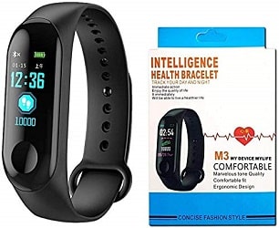 DWC Smart Fitness Band M3 with Heart Rate Monitor