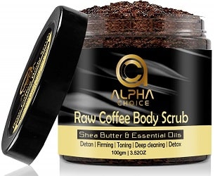 Alpha choice body scrub