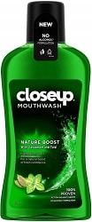 Closeup Mouthwash