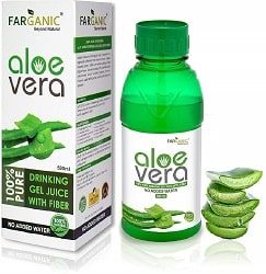 Farganic 100% Pure Aloe Vera Drinking Gel Juice 500ml