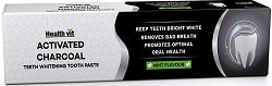 Healthvit Activated Charcoal Toothpaste For Teeth Whitening