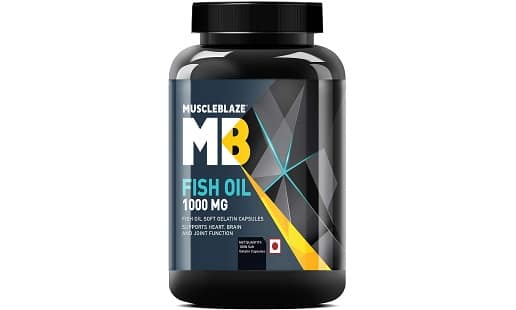 MuscleBlaze Omega 3 Fish Oil 1000 mg