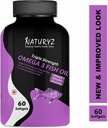 Naturyz Triple Strength Omega 3 Fish Oil