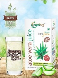 Nutriorg Aloevera Juice 500ml 100% Pure Juice
