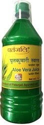 Patanjali Aloe Vera Juice Fiber, 1 Liter