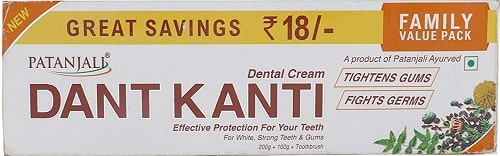 Patanjali DantKanti Toothpaste Value Pack