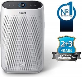 Philips AC1215-20 Air purifier, with 4-stage filtration, removes all airborne pollutants