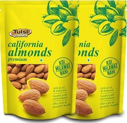 Sattva Life Tulsi California Almonds Premium