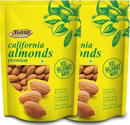 Sattva Life Tulsi California Almonds Premium