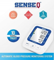 SenseQ high accuracy blood pressure monitor