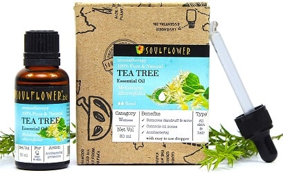 Soulflower Essential Oil Tea Tree Oil