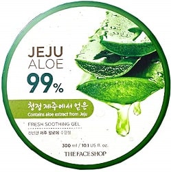 The Face Shop Non-Sticky Transparent 3 in 1 Aloe Fresh Soothing gel