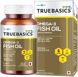 TrueBasics Omega-3 Fish Oil Triple Strength