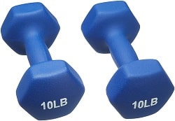 AmazonBasics Neoprene Dumbbells