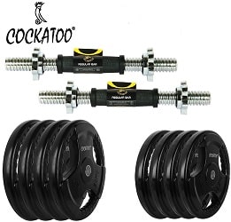 Cockatoo (10 Kg-20 Kg) Professional Dumbbells Set