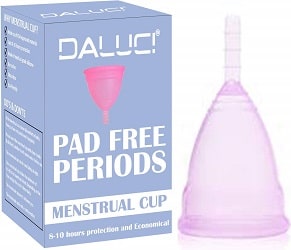 DALUCI Reusable Menstrual Cup for Women