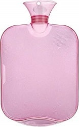 Force24 Transparent Hot Water Bag for Pain Relief