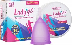 Lady Go Reusable Menstrual Cup