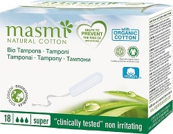 Masmi Chlorine-free Super Tampons