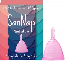 SanNap Menstrual Cup for Women