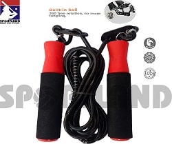 Sportland Fitness Jumping Adjustable Skipping Rope