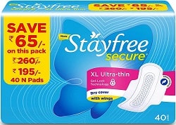 Stayfree Secure Sanitary napkins