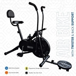 Reach AB-110 Air Bike Exercise Fitness Cycle