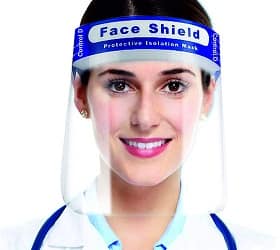 Control D 4 Protection Face Shield Mask