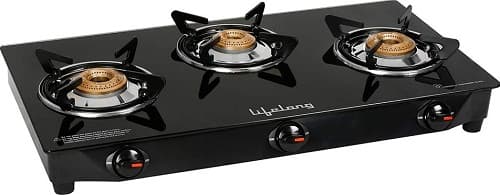 Lifelong 3 Burner Gas Stove