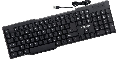 Prodot KB-207s Wired USB Standard Keyboard