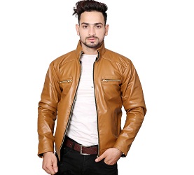 TAANI FAB CREATIONS Zara Faux Leather Jacket