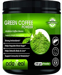 Adorreal 100% Arabica Green Coffee Bean Powder