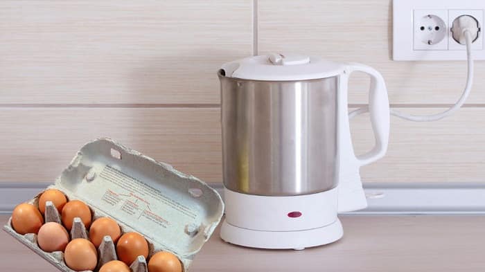 Boil An Egg In Electric Kettle