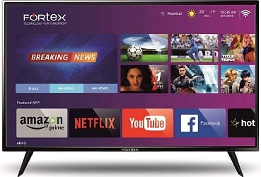 Fortex 80 cm (32 inches) HD Ready IPS LED Smart TV