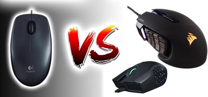 Gaming Mouse vs Normal Mouse