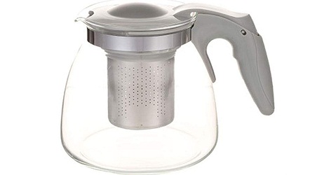 Miniso Glass Stainless Teapot