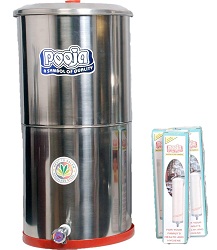 POOJA Stainless Steel Water Purifier