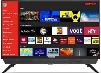 Telefunken 80 cm (32 Inches) HD Ready Smart LED TV