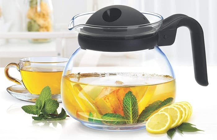 Tero by Milton glass teapot