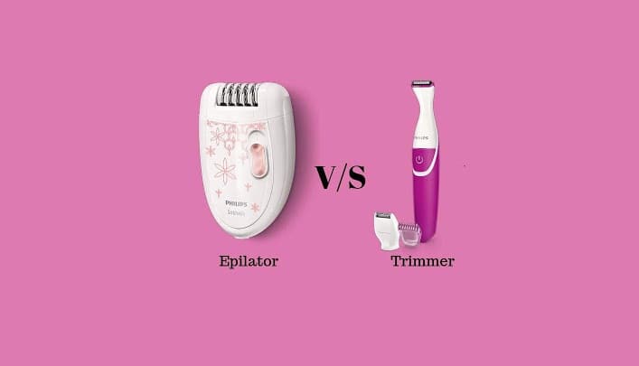 Trimmer vs Epilator 