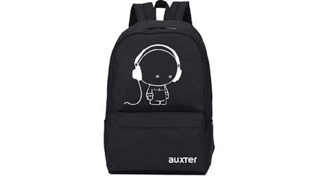 AUXTER Polyester Music 15 Ltrs Casual School Bag College