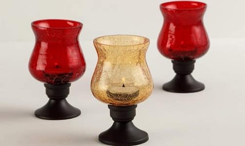 Home Centre Galaxy Mini Raga Candle Holder Set