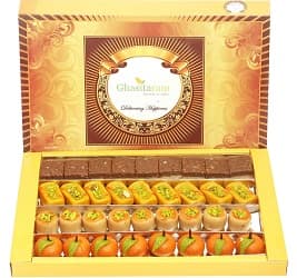 Ghasitaram Gifts Kaju Sweets for Diwali