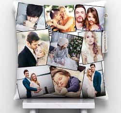 GiftsOnn 9 Photos Personalized Cushion 