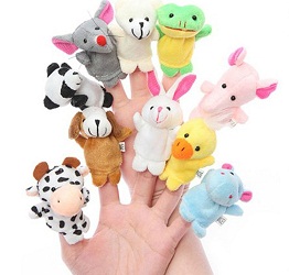 House of Quirk Animal Finger Puppets