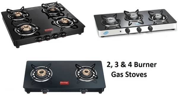 2 Burner Vs. 3 Burner Vs. 4 Burner