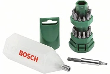 Bosch 25-piece screwdriver